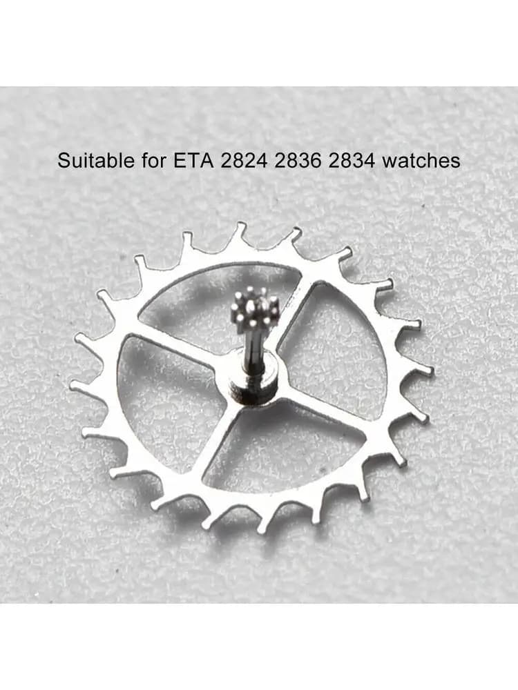 Montres de remplacement, mouvement mécanique, roue d'échappement, réparation, pièces de rechange en métal pour ETA 2824 2836 2834