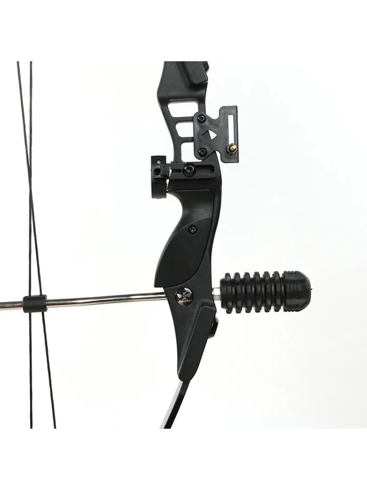 Stabilisateur d'arc classique Toparchery, stabilisateur d'arc composite, stabilisateur de chasse en caoutchouc noir