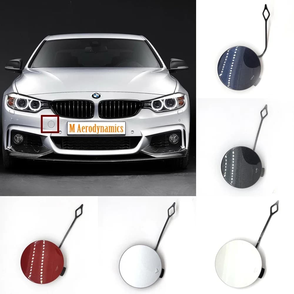 Fit 14-20 BMW4 M-SPORT F32/F33/F36 428i 428iX 430i 430iX 435i 435iX 440iX Capuchon de couverture de remorquage avant