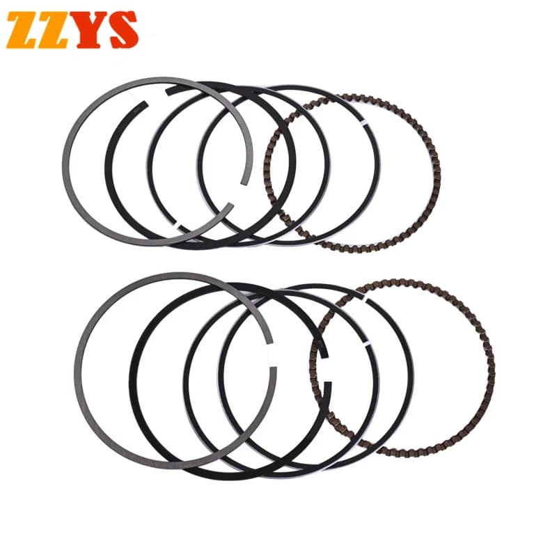 Anneaux de Piston de 62mm pour éliminateur Kawasaki EL250 GPX250 EX250 Z ZZR KLE EL EX GPX GPZ Ninja 250 250R ZZR250 KLE250 Z250 GPZ250