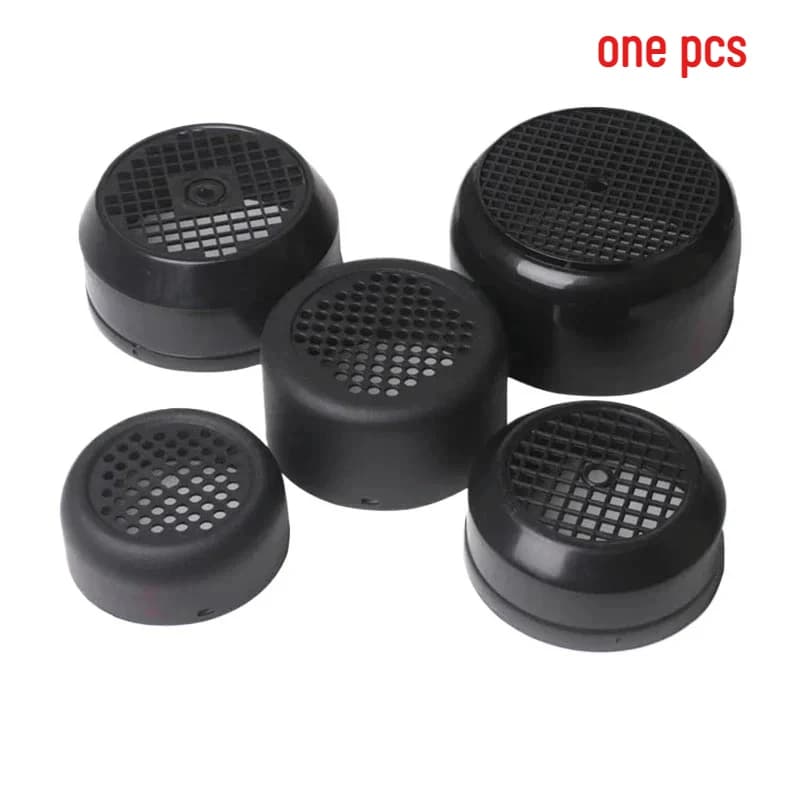1 pièce Capuchon en plastique pour batteries de cartes électroniques, petits appareils électroménagers, moteurs de ventilateur, couvercles de filtre pour moteurs de ventilateur électriques anti-vent