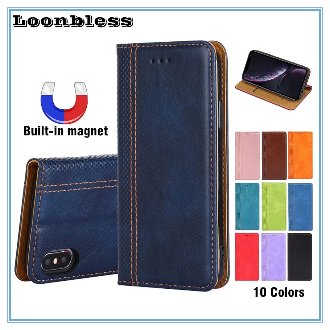 Étui de luxe en cuir et silicone avec rabat magnétique pour Xiaomi Mi 11i / Mi11i / Mi11 – Coque arrière de protection