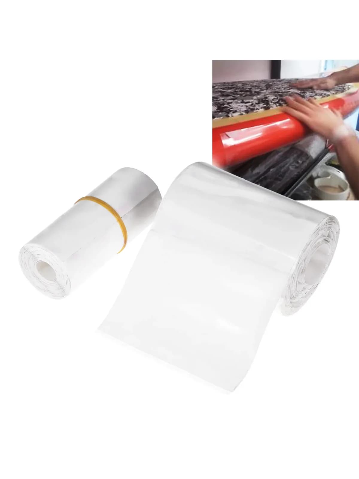 Ruban de protection pour rail de planche de surf, ruban auto-adhésif transparent, planche à pagaie debout, côté rail, 10x400cm, 1 rouleau