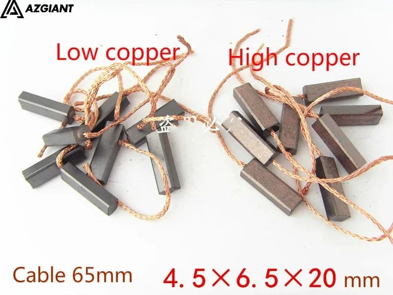 AZGIANT 10 pièces de balais de charbon pour régulateur de générateur Valeo pour VW Sagitar Polo Magotan pour Buick GL8 Regal