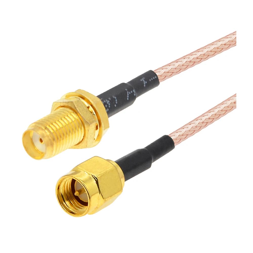Câble SMA mâle vers SMA femelle, cloison RG316, 50 Ohm, RF coaxial, queue de cochon, routeur WIFI, rallonge d'antenne, cavalier, câble coaxial RF