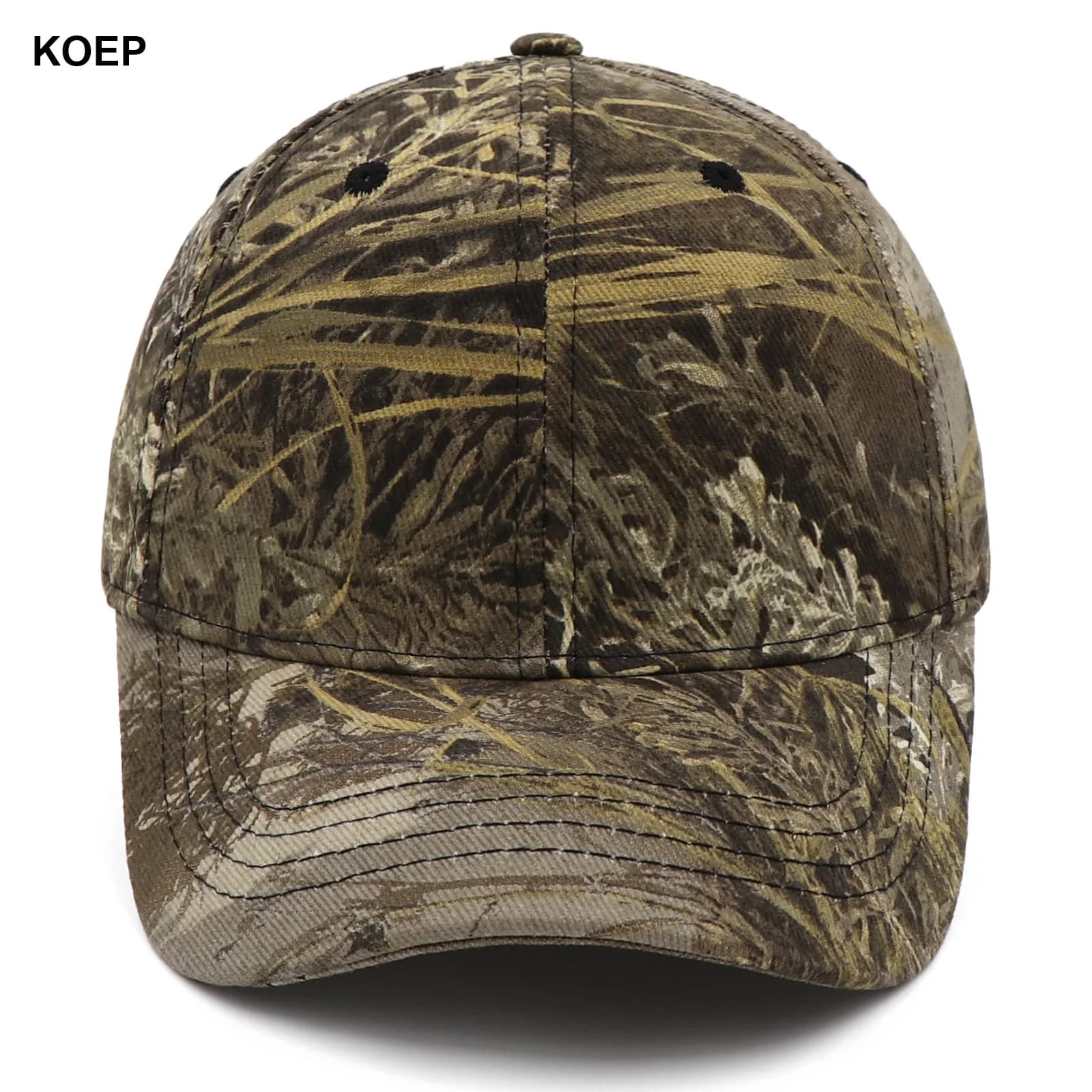 KOEP nouveau chapeau de Baseball de pêche dans la Jungle en plein air Casquette homme Camouflage chapeau de chasse Casquette os coton arbre Camo Snapback papa casquettes
