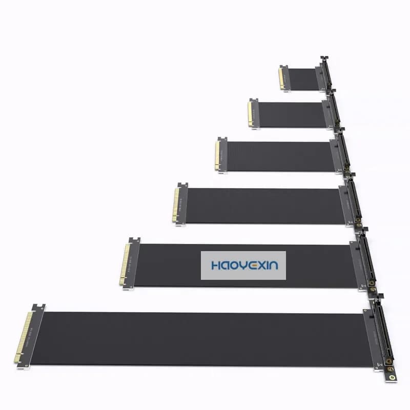 Câble Riser PCI Express 16x, câble flexible, adaptateur de port d'extension haute vitesse, carte Riser PCIe 3.0 X16 pour le minage 164P