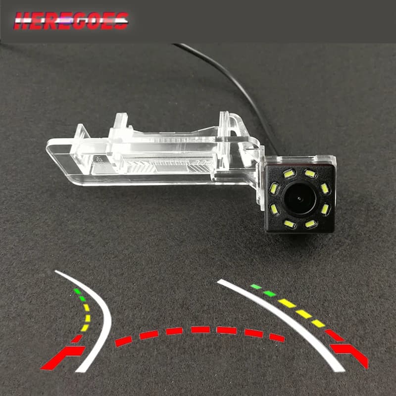 Caméra de voiture CCD HD sans fil, 4 8 12 led, Vision nocturne dynamique, étanche, pour Mercedes Benz Smart Fortwo / Smart ED