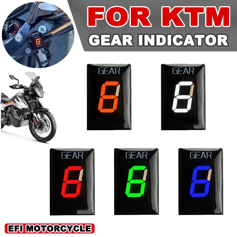 Compteur d'affichage de vitesse de moto ABS, indicateur de vitesse pour KTM 690 Duke 690 Endflats 690 SMC 640 LC4 950 1090 RC8 1090 R 990, 1-6