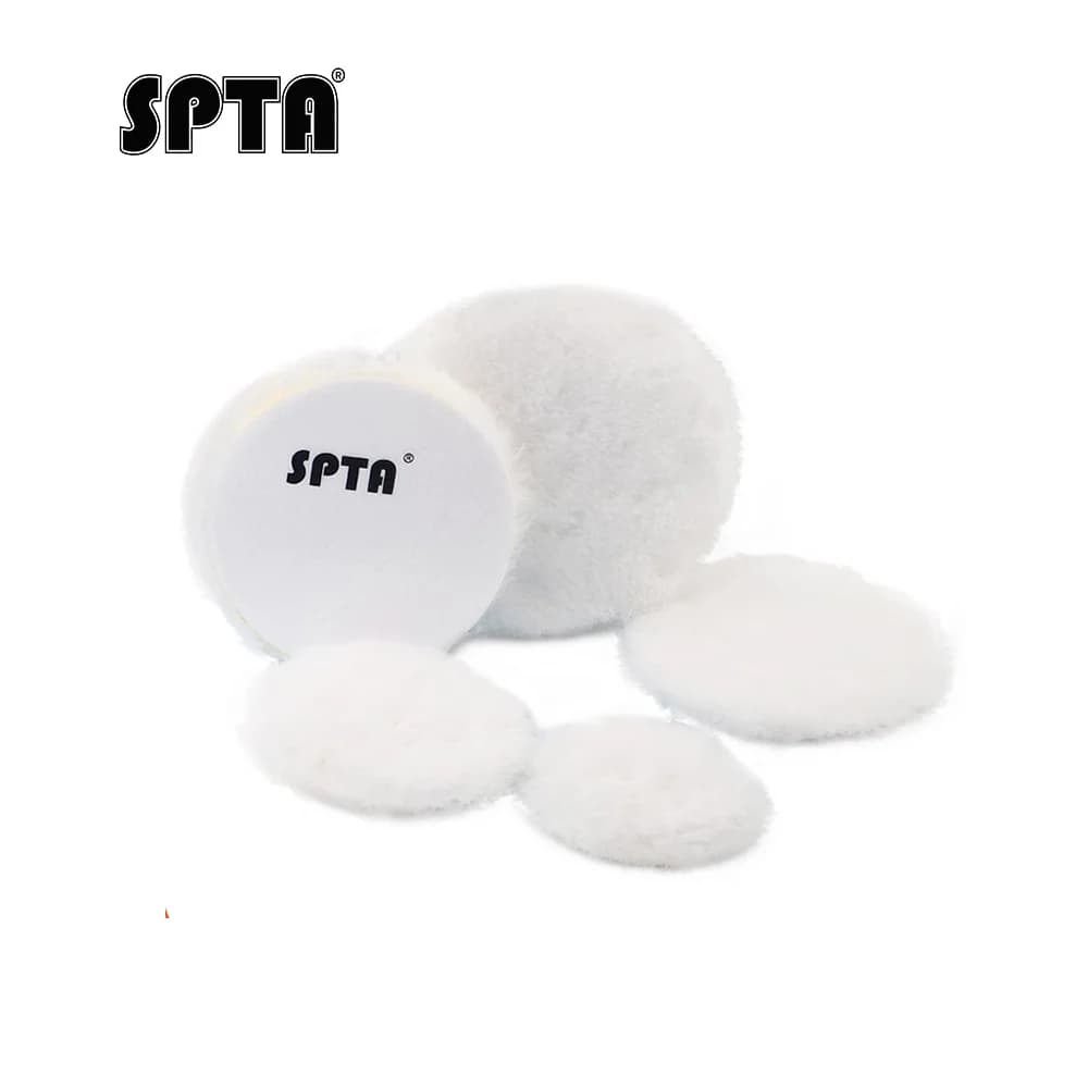 SPTA 2 ''/3"/4 "/5"/6/7 '' tampons de polissage en laine tampons de polissage tampons de polissage pour polisseuse de tampon de voiture RO/DA/GA