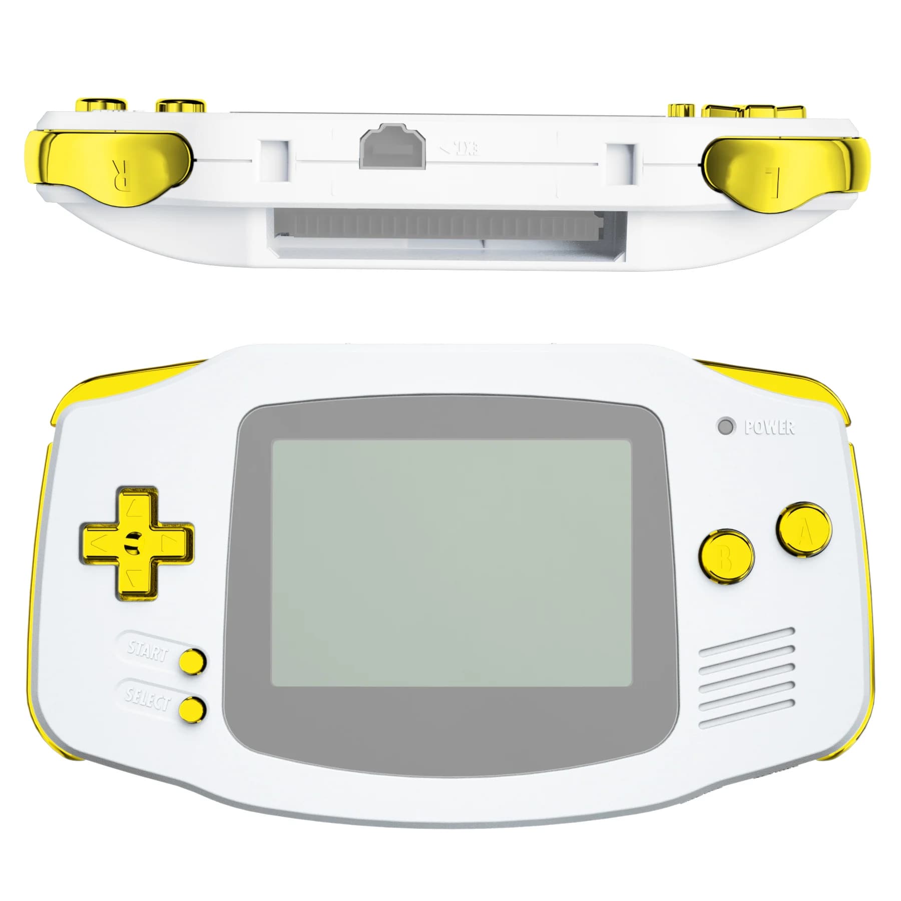 eXtremeRate – jeu complet de boutons de remplacement pour Gameboy Advance pour GBA, Console de jeu portable non incluse