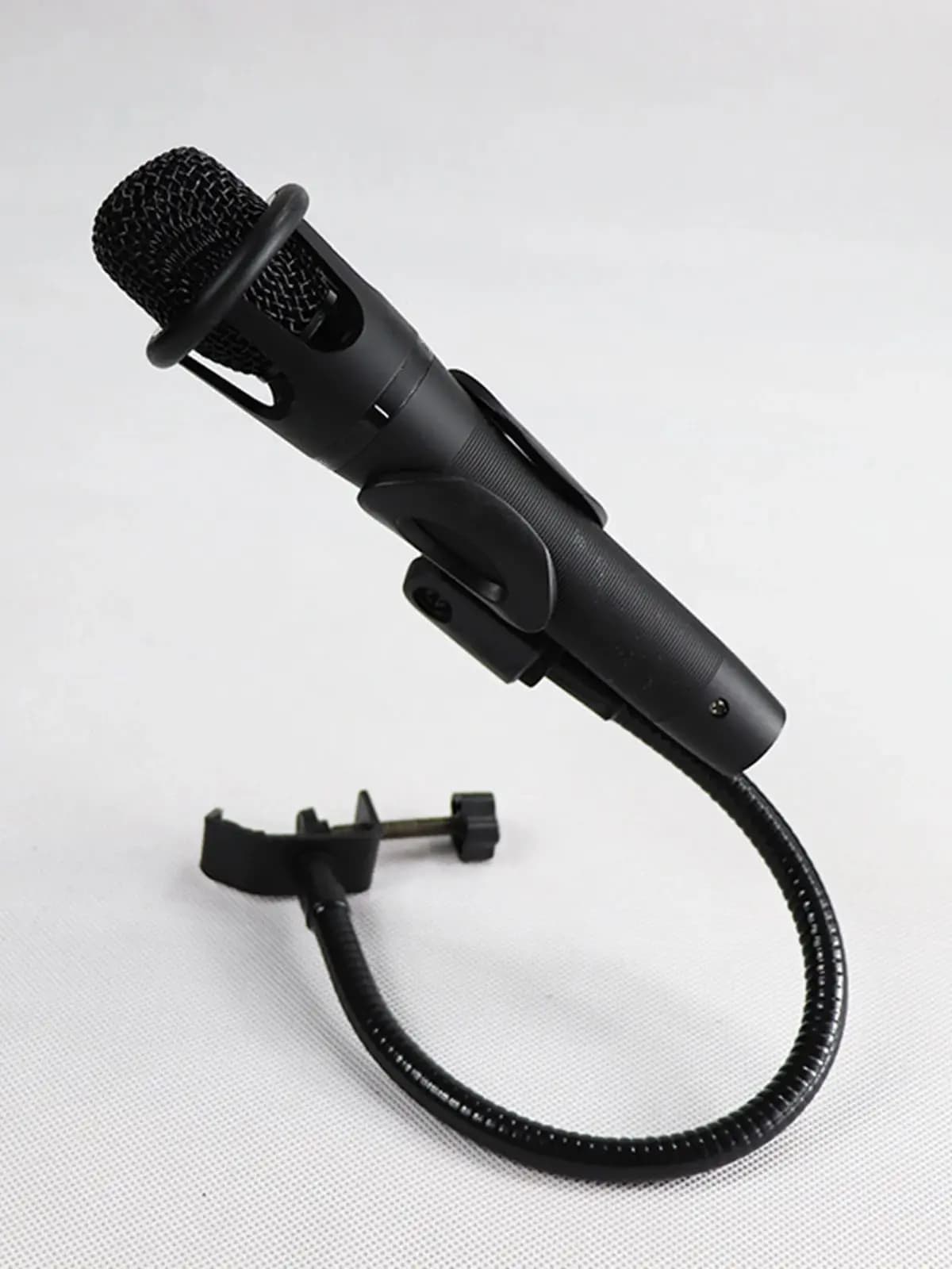 Support de microphone à col de cygne flexible avec pince de bureau, studio de diffusion radio, équipement de diffusion en direct, stations de télévision