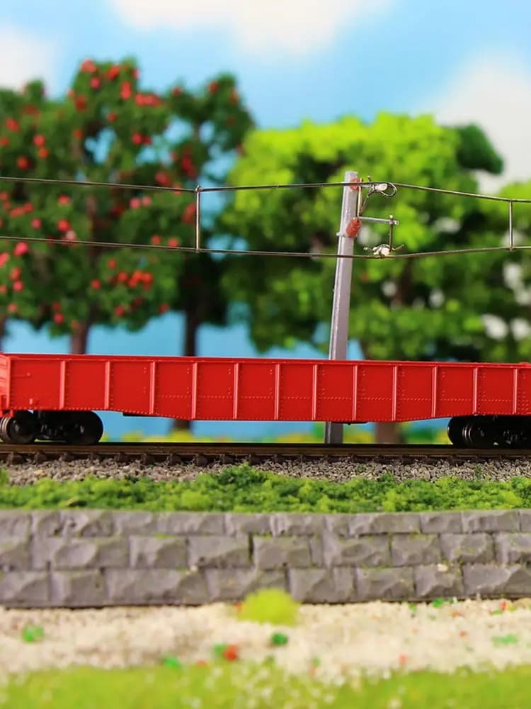 Evemodel 12 pièces, échelle N 1:160, bogies de camion avec coupleurs, roues en plastique de 33 pouces avec vis HP22N