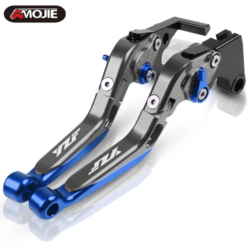 Leviers d'embrayage de freins Hurbike extensibles pliables réglables, Yamaha YZF R1 R6 YZFR1 YZFR6 YZF-R6 1999 2000 2001 2002 2003