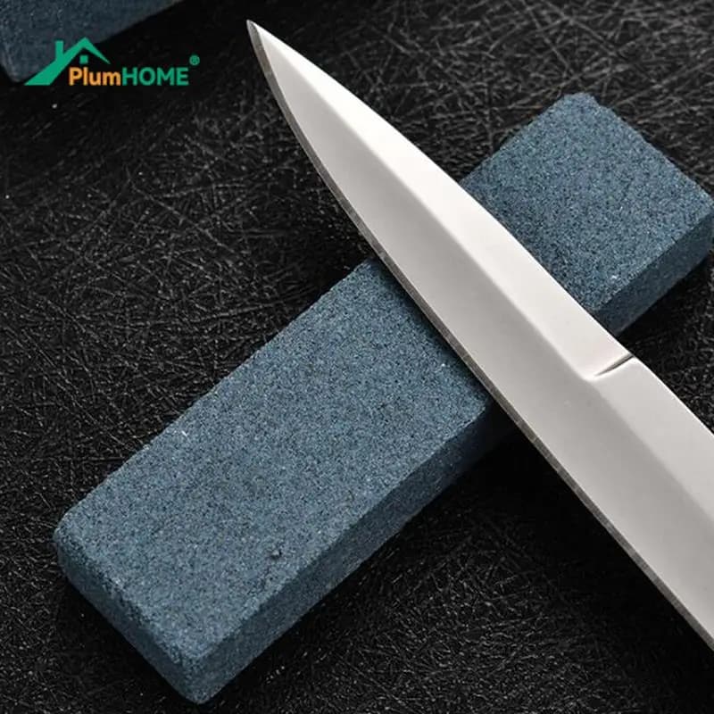 Affûteur de couteaux portable, dispositif de coupe, pierre à aiguiser professionnelle simple Pierre à aiguiser, Meule Outils de cuisine à domicile 240 Granularité