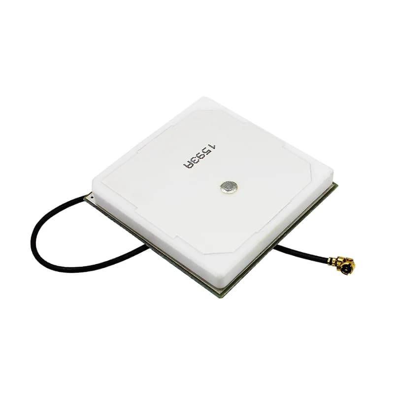 Antennes patch GNSS GPS en céramique à gain élevé 28 dB, antenne GPS GLONASS interne avec connecteur IPX pour IoT M2M