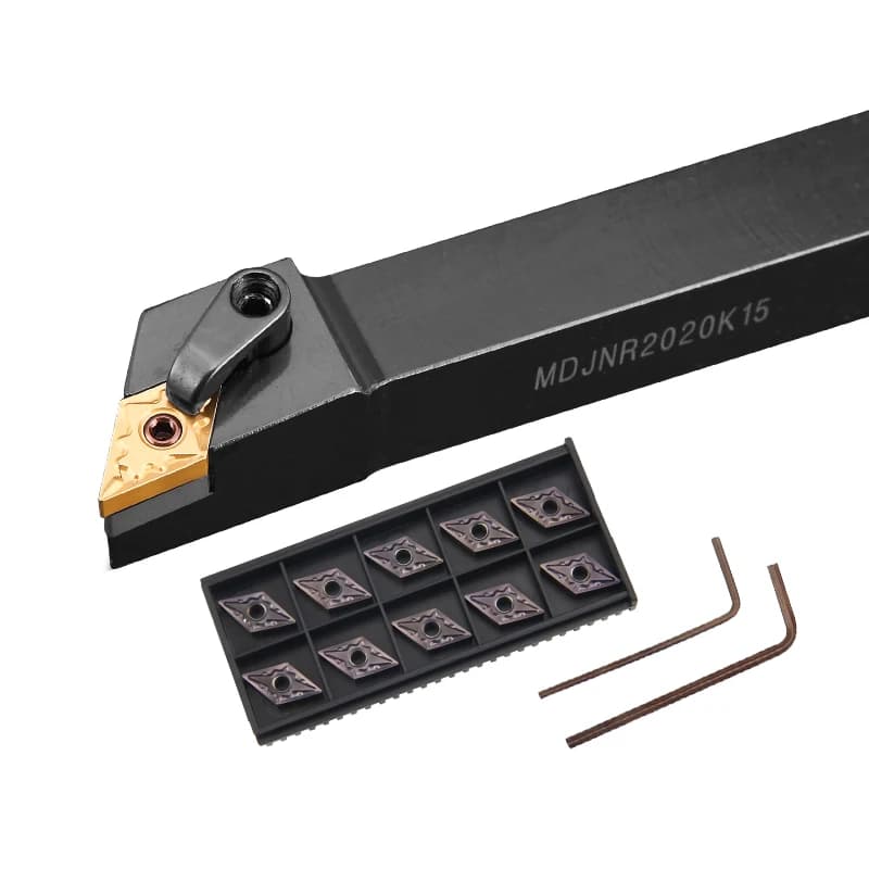 Porte-outil de tournage externe MDJNR/L MDJNR2020K1504 MDJNL2020K1506 MDJNR3232P1504 pour Inserts en carbure, outils de coupe de tour DNMG