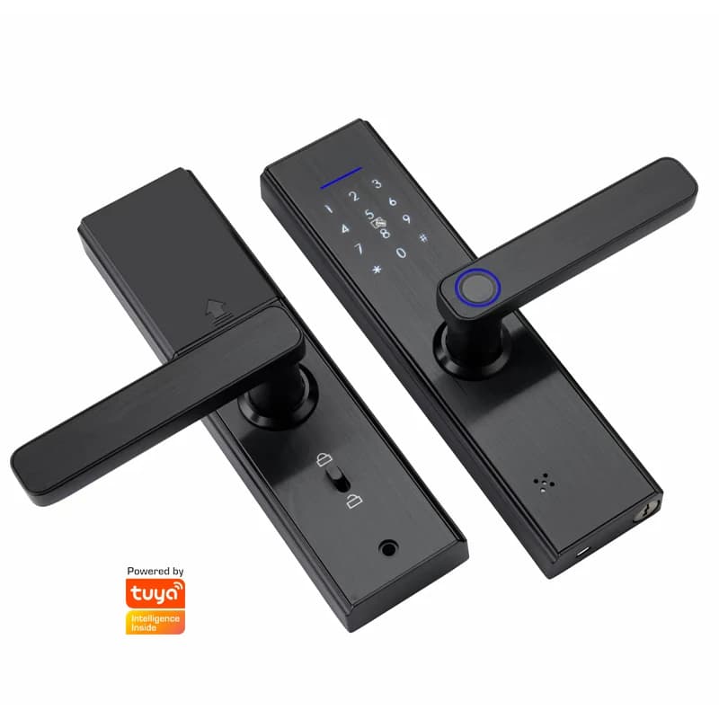 Serrure de Porte Intelligente à Empreintes Digitales, Wifi, Tuya