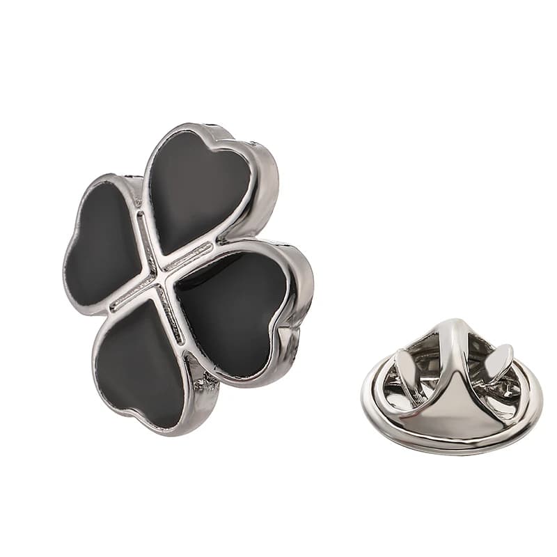 Broche porte-bonheur Everver pour hommes et femmes, insigne de la présidence, épingle noire, accessoires de chapeau, écharpe, mariage, couple, haute qualité, bijoux cadeaux
