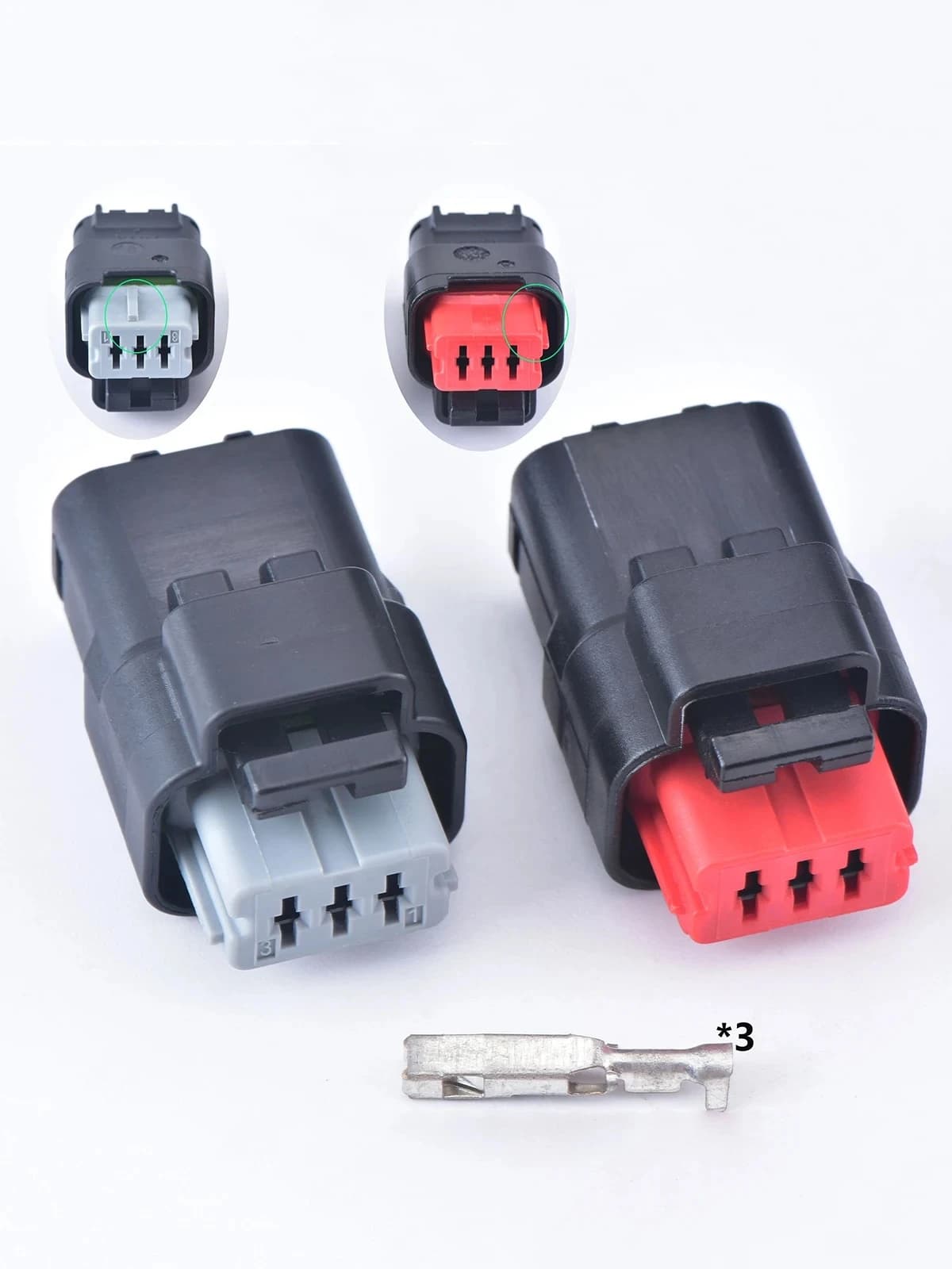 Connecteur de capteur de pression sur rail à 3 broches, capteur de température d'eau 1.6 HDI, prise de capteur de position d'arbre à cames 211PC032S8149 211PC032S2149