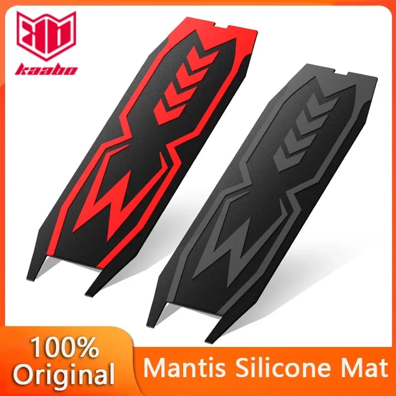 Kaabo – tapis rouge en Silicone Original pour trottinette électrique, autocollant noir pour Mantis Kickscooter, accessoires