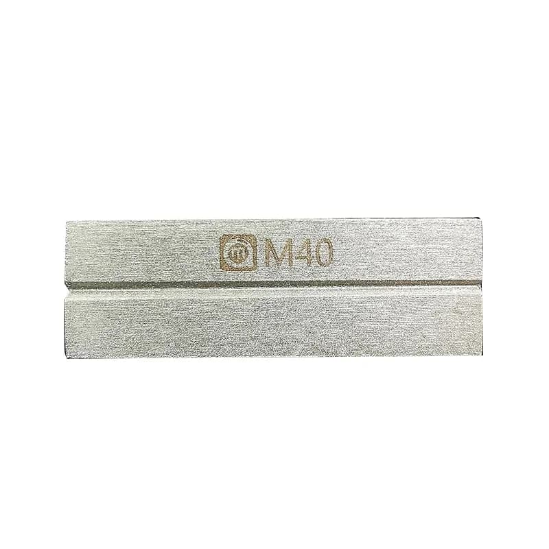 Meule à épiler en acier doré M40, outil de réparation, aiguiseur, lame