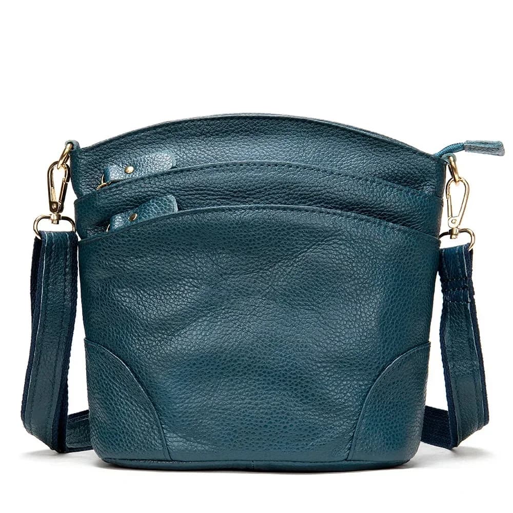 Sacs à main en cuir véritable pour femmes, sacoches en cuir de vache, sac à bandoulière, petits sacs à main de capacité pour téléphone pour filles