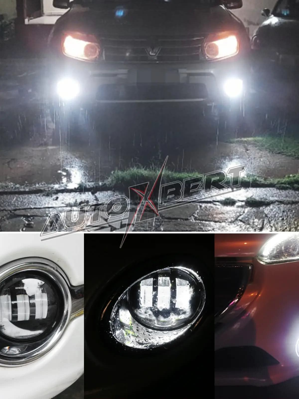 Ensemble de phares antibrouillard pour Suzuki, 2 pièces, interrupteur LED, pour Suzuki Jimny Grand Vitara Alto Swift 3, pour Mitsubishi Outlander