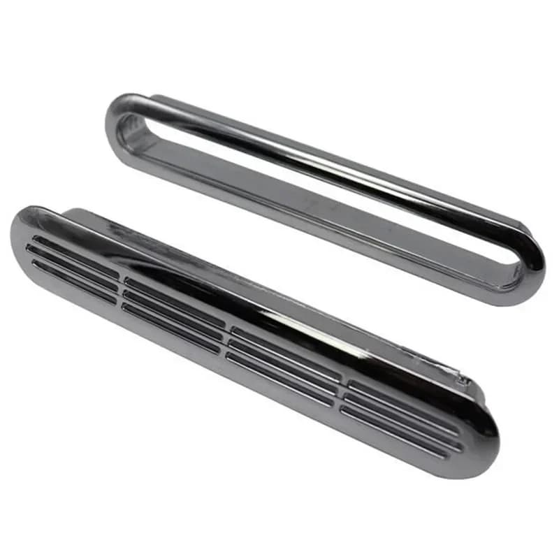 Persienne ovale en ABS pour ventilation, pour placard, armoire à chaussures, couvercle de trou de ventilation, grille de ventilateur, accessoires de quincaillerie pour meubles