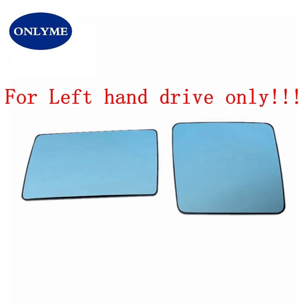 Rétroviseur convexe métropolitain bleu, verre pour Mercedes Benz W124,S124, W201 190 (1985-1993) E (1993-1995)