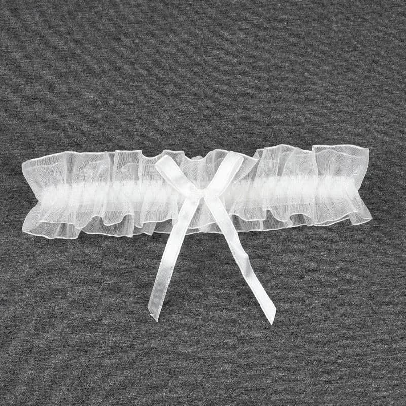 Colliers ras du cou en dentelle pour femmes, Sexy, couples, nœud Floral, fête de mariage, Cosplay, mode Lolita, anneau de cou élastique pour filles