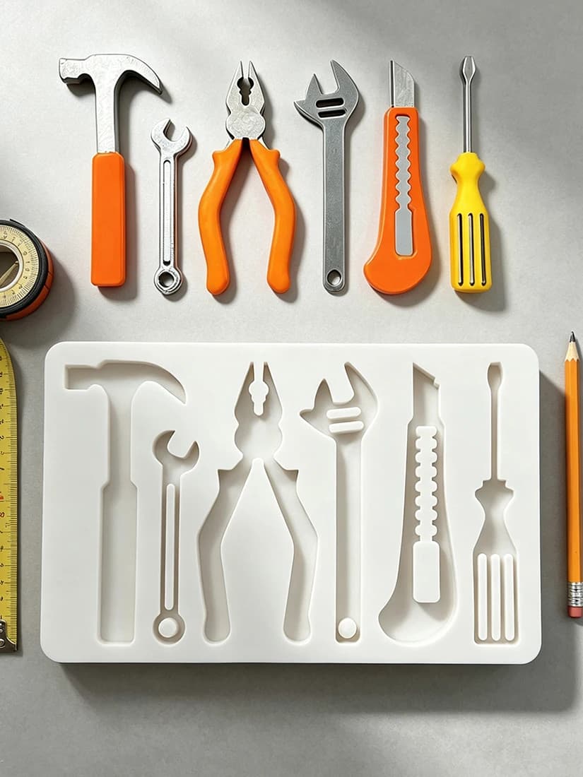 Outils de pâtisserie en silicone pour la fabrication de sucre, moules à résine, moules à cupcakes, moules à chocolat, outils de décoration de gâteaux en fondant
