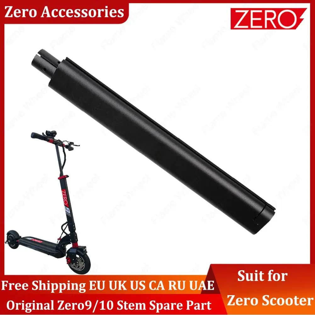 Accessoires de tige Zero 9 Zero 10 d'origine, tube de direction, pièce de rechange pour trottinette électrique 10