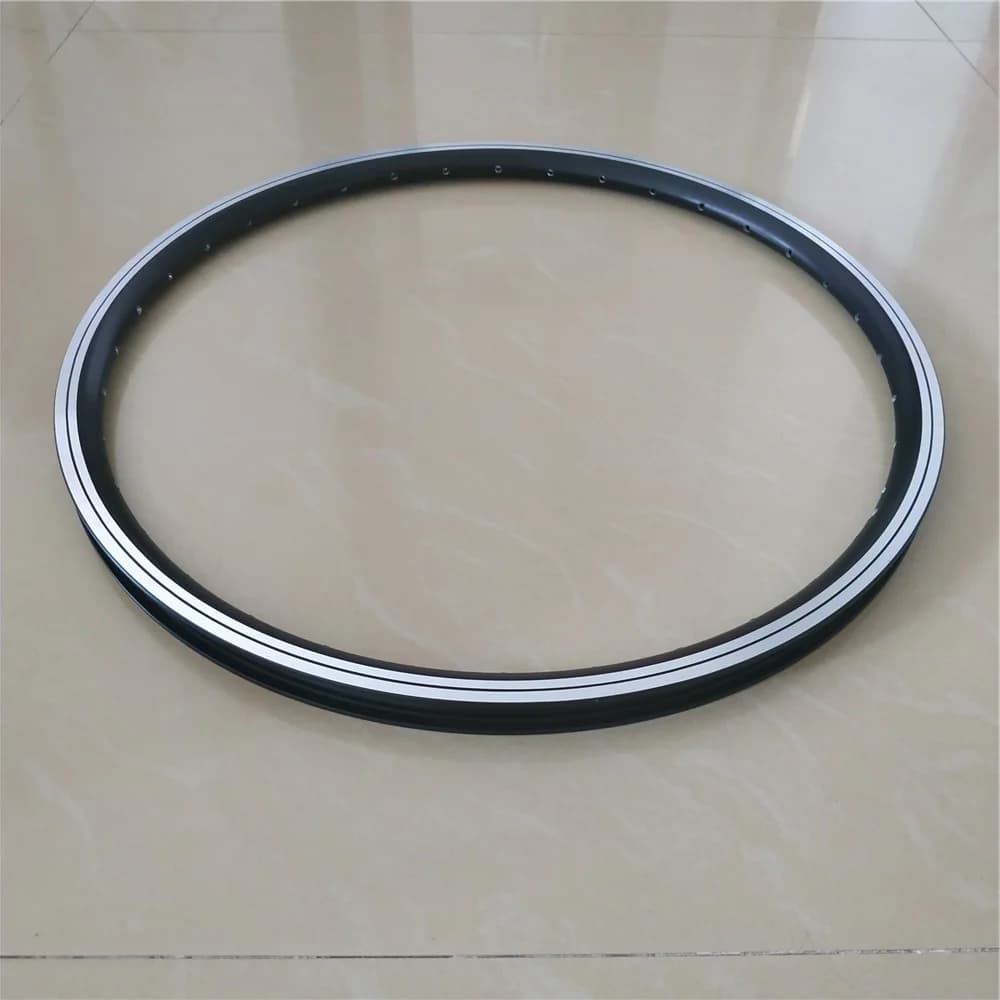 BMX 20 pouces 451 Double couche en alliage d'aluminium jante de vélo pliant roue de vélo 20/24/28/32/36 trous Compatible avec la Valve P8 A/V