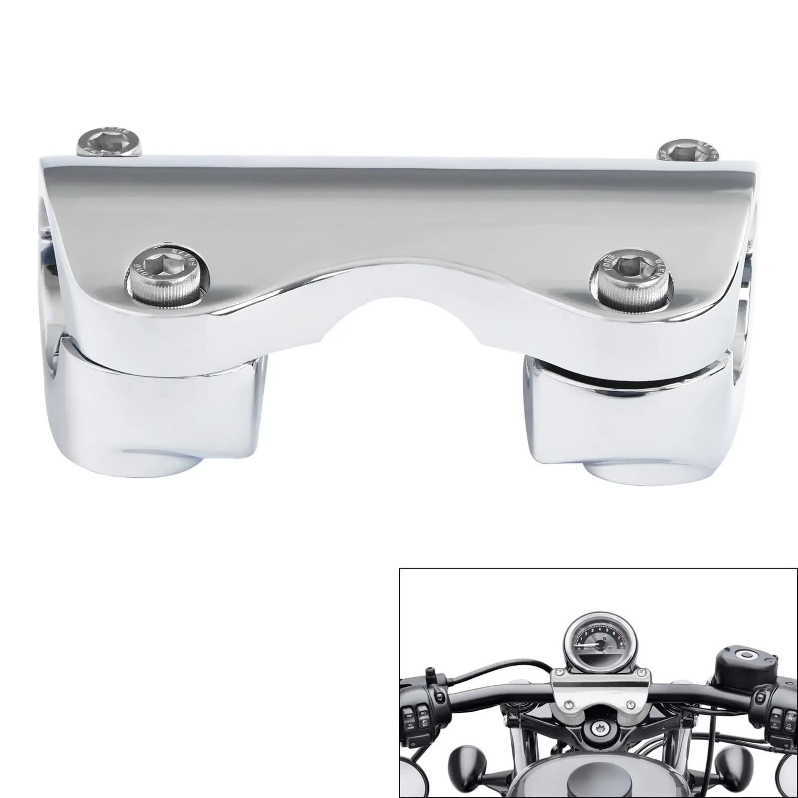 Pince supérieure de guidon de moto 1.25 pouces, pour Harley Road Glide FLTRX 2015 – 2022 spécial FLTRXS 2017-2022 2019 2018