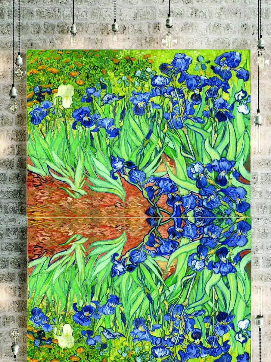 Analyste de point de croix de broderie de paysage Van Gogh, bricolage, artisanat grossier, ensemble de lework, fil de coton, toile imprimée, conception de la maison, 11CT
