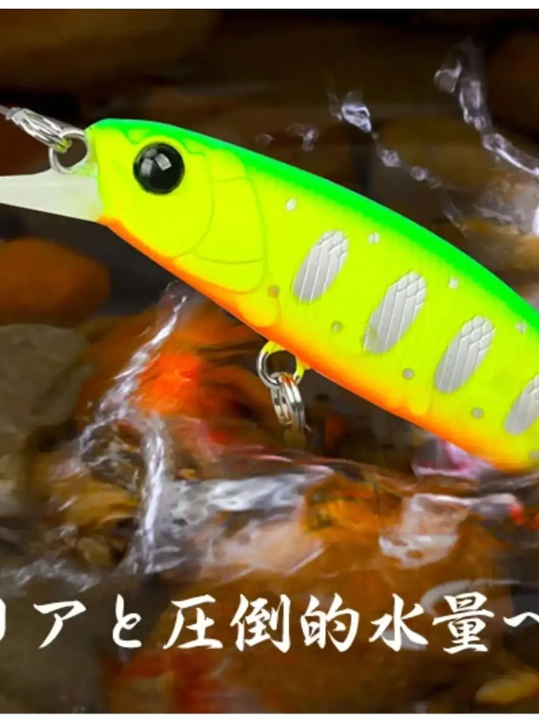 TSURINOYA DW107 leurre de pêche méné coulant nouveau modèle 60mm 6.5g appâts durs artificiels truite brochet bar Jerkbait Wobbler