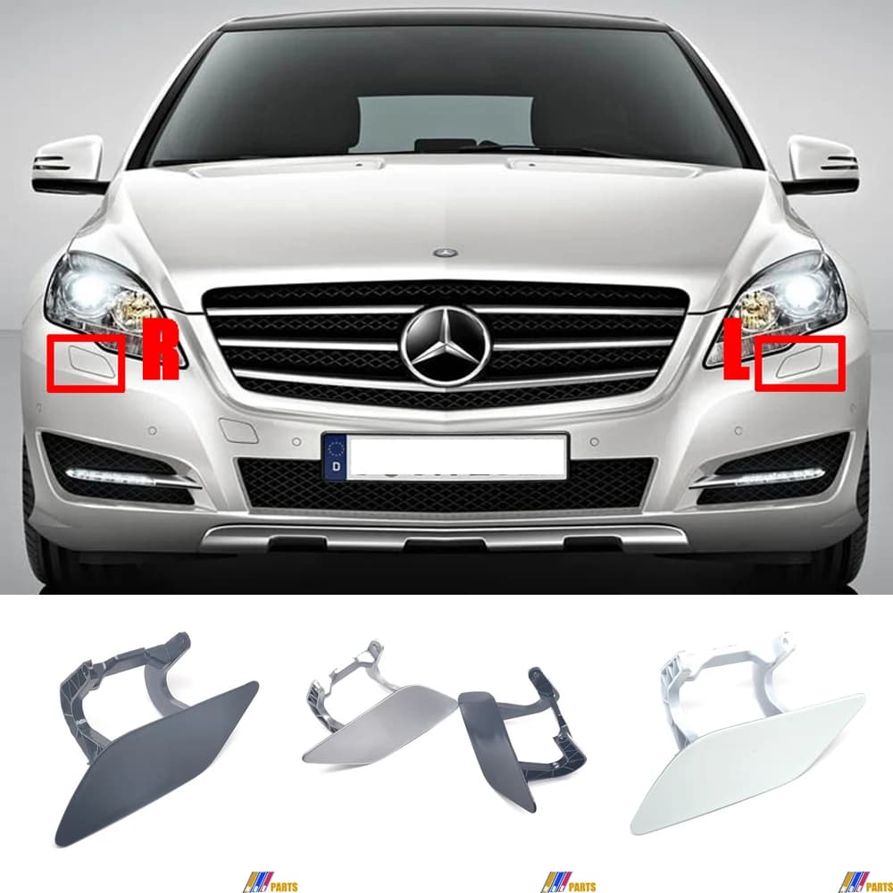 Tenir 10-15 Mercedes-benz Classe R MVP W251 V251 280 300 320 350 500 550 63AMG Lave-phares Couverture A2518850126 A2518850026