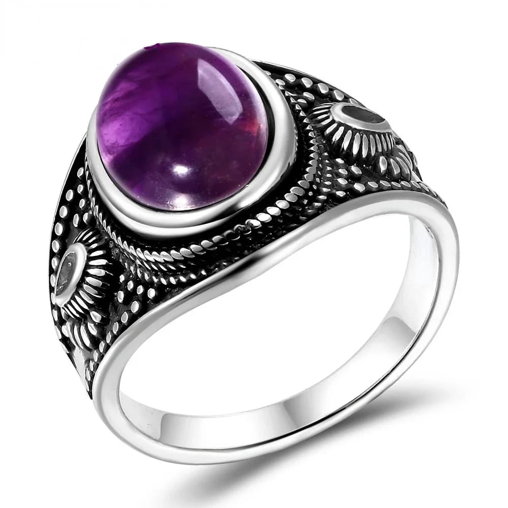 Nasiya-Bagues en argent naturel pour hommes et femmes, bijoux fins, fête de mariage, fiançailles, cadeaux de travailleurs, Alanding Yst, S925