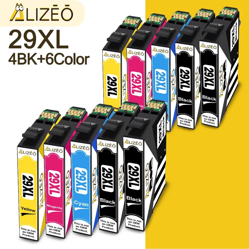 Cartouche d'encre T2991 29XL, Compatible avec imprimante Epson T29XL XP-255 XP-257 XP-332 XP-335 XP-342 XP-345 XP-352 XP-355 XP-432 XP-435
