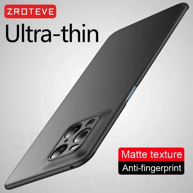 Pour Find X3 Pro étui ZROTEVE Ultra mince mat dur PC couverture pour Oppo Find X5 Pro X2 Neo X3 Lite FindX5 FindX3 coques de téléphone mondial