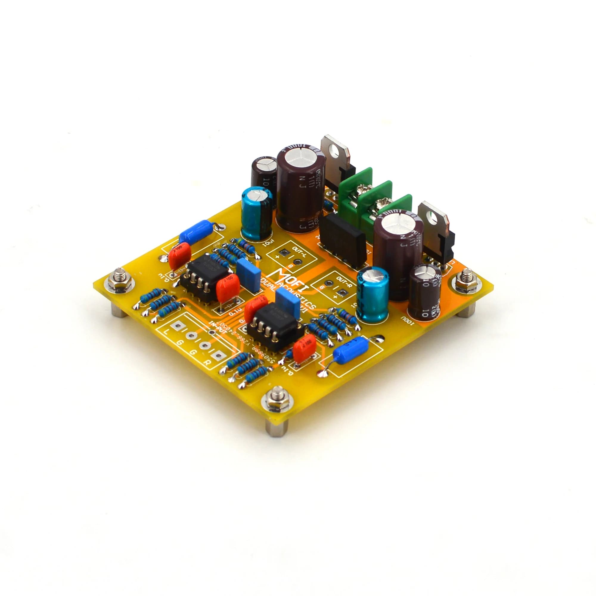 Amplificateur Phono MOFI-Dual-OP (MM) KIT RIAA-DIY et carte finie