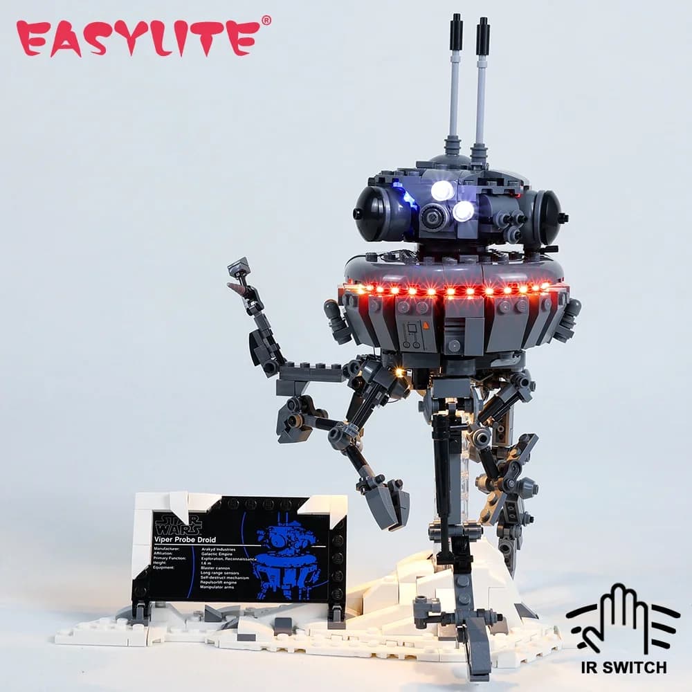 EASYLITE ensemble de lumière LED pour 75306 guerres sonde impériale droïde à collectionner bricolage jouets blocs seulement briques Kit d'éclairage pas de modèle