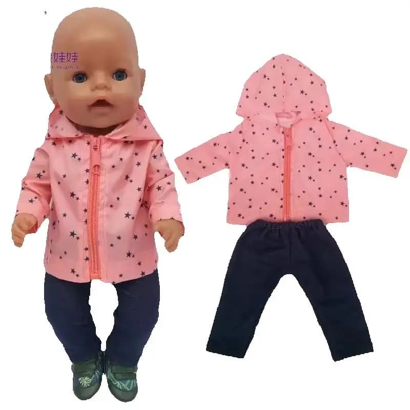Vêtements d'été pour nouveau-né, 43cm, 18 pouces, manteau américain OG fille