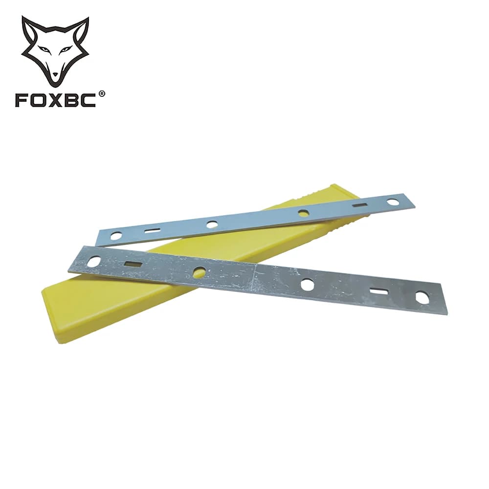 FOXBC 210x22x1.8mm lame de raboteuse HSS pour schoeppac RD860, HMS860, HMS850, HT850, HMS2000 et hms970, 210mm 2 pièces