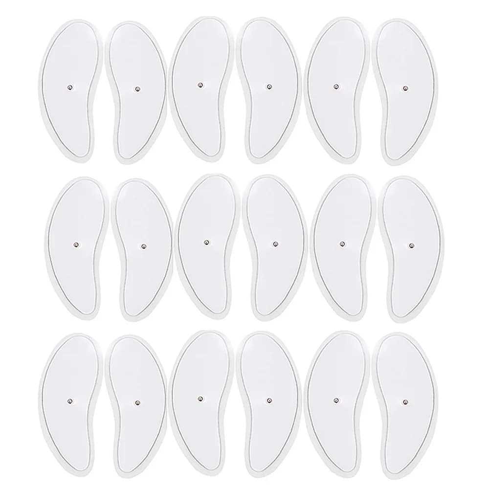 8/20/40pcs DE DIZAINES D'EMS Stimulateur Musculaire Visage Minceur Électrode Tampon pour Lifting Du Visage Masseur Visage Appareil de Massage Beauté Soins de La Peau