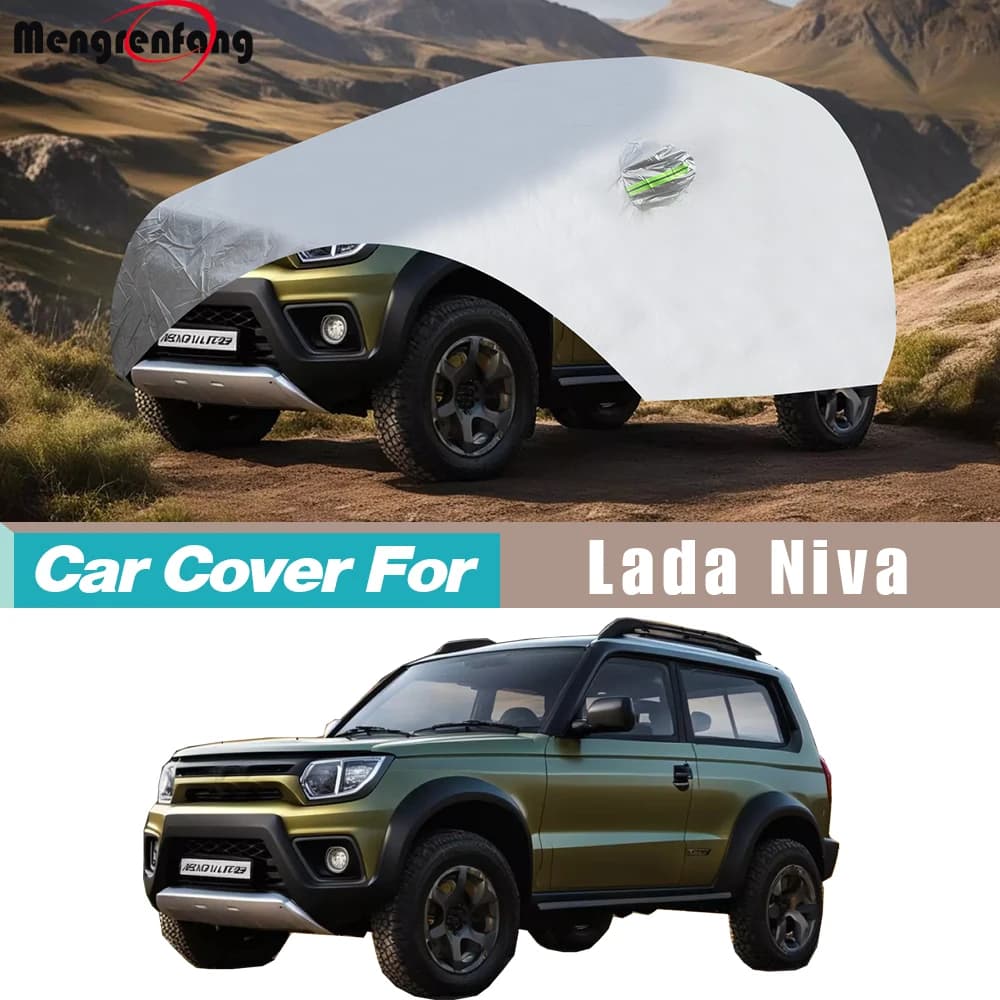 Housse de voiture complète pour Lada Chevrolet Niva, anti-poussière, Anti-UV, anti-pluie, anti-brouillard, pour l'extérieur