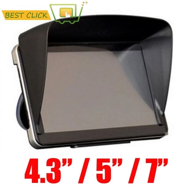 4.3 / 5 / 7 / GPS accessoires de Navigation cadre en pouces GPS pare-soleil universel pare-soleil GPS écran visière capot bloc