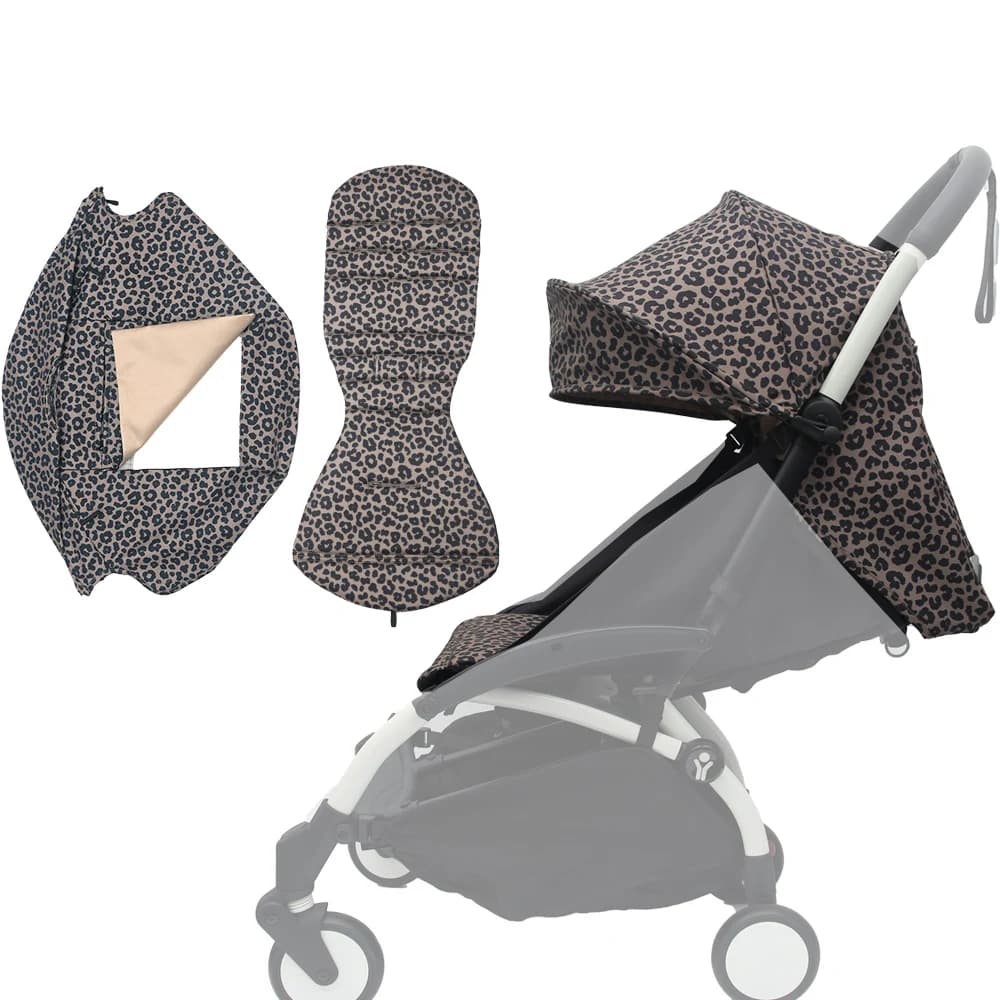 175 ° Cagoule de poussette et doublure de siège pour Babyzen Yoyo, housse de coussin adaptée à YOYO2/YOYA, pare-soleil, accessoires de poussette en tissu 1:1