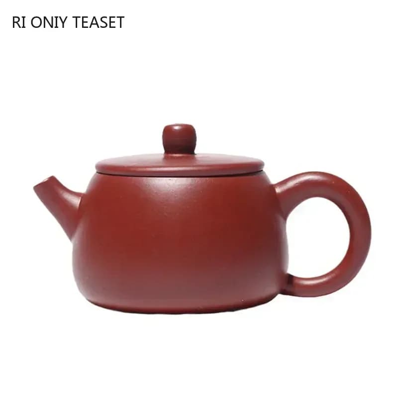Théière chinoise Yixing en argile violette faite à la main de 85ml, infuseur en forme de boule de petite capacité, bouilloire de beauté, service à thé Zisha authentique